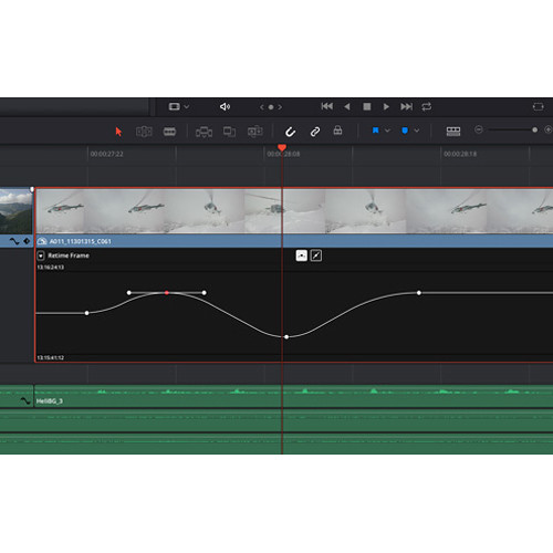 Free video editing software interface showing timeline and editing tools
