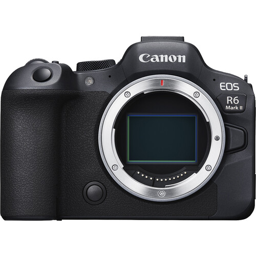 Canon EOS R6 Mark II mirrorless camera front view
